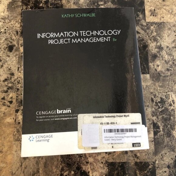 Information Technology Project Management Schwalbe, Kathy 8th Edi PB - Picture 10 of 11